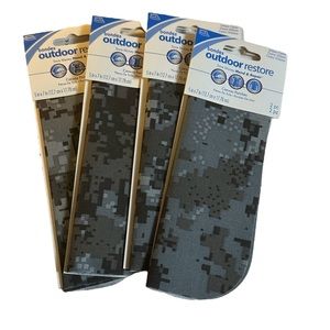 Set Of Four (2) Pack Canvas Outdoor Repair Patch
